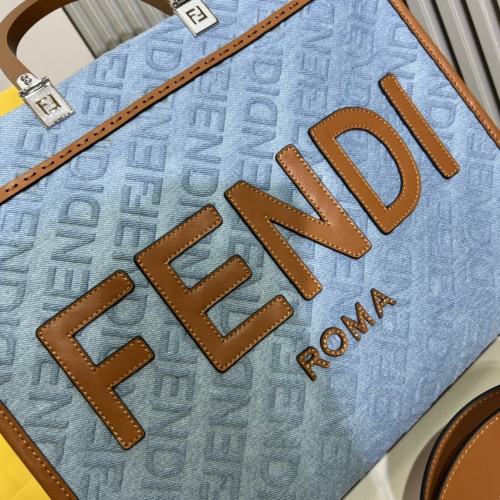 Replica Fendi AAA Quality Tote-Handbags For Women #1232895 $105.00 USD for Wholesale