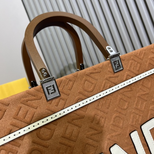 Replica Fendi AAA Quality Tote-Handbags For Women #1232896 $105.00 USD for Wholesale