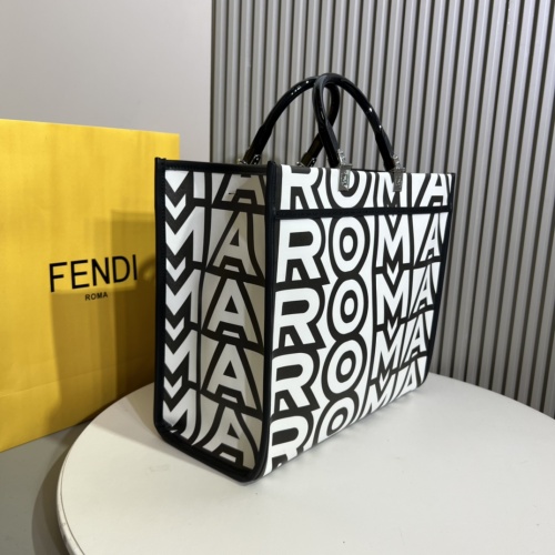 Replica Fendi AAA Quality Tote-Handbags For Women #1232898 $105.00 USD for Wholesale