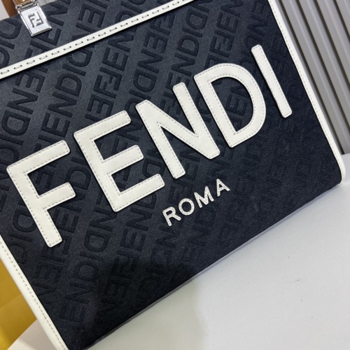 Replica Fendi AAA Quality Tote-Handbags For Women #1232899 $105.00 USD for Wholesale