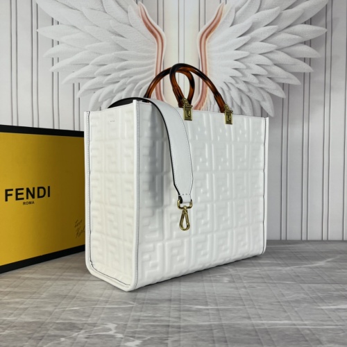 Replica Fendi AAA Quality Tote-Handbags For Women #1232909 $105.00 USD for Wholesale