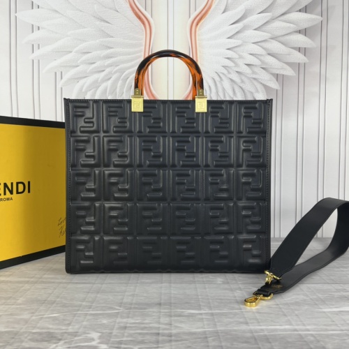 Replica Fendi AAA Quality Tote-Handbags For Women #1232910 $105.00 USD for Wholesale