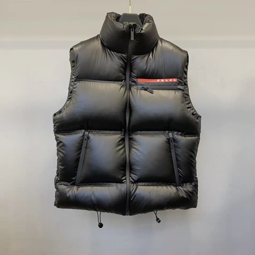 Prada Down Feather Coat Sleeveless For Unisex #1232922 $125.00 USD, Wholesale Replica Prada Down Feather Coat