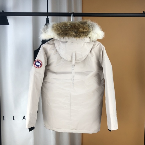 Replica Canada Goose Down Feather Coat Long Sleeved For Unisex #1232926 $160.00 USD for Wholesale