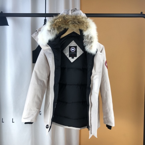 Replica Canada Goose Down Feather Coat Long Sleeved For Unisex #1232926 $160.00 USD for Wholesale