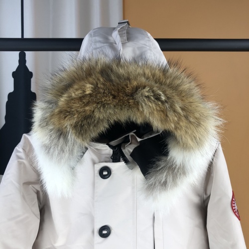 Replica Canada Goose Down Feather Coat Long Sleeved For Unisex #1232926 $160.00 USD for Wholesale