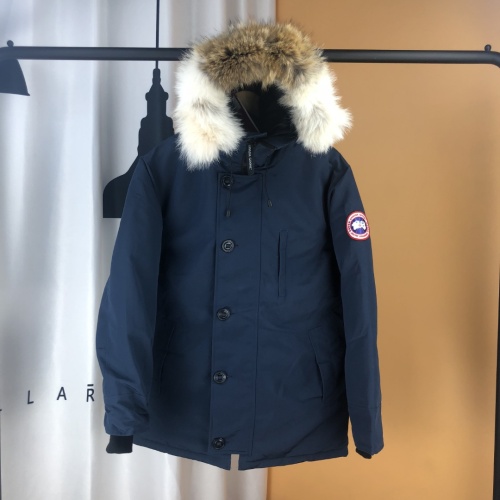 Canada Goose Down Feather Coat Long Sleeved For Unisex #1232927 $160.00 USD, Wholesale Replica Canada Goose Down Feather Coat