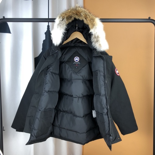 Replica Canada Goose Down Feather Coat Long Sleeved For Unisex #1232929 $160.00 USD for Wholesale