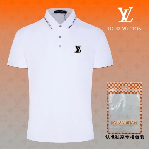 Louis Vuitton LV T-Shirts Short Sleeved For Men #1232934 $45.00 USD, Wholesale Replica Louis Vuitton LV T-Shirts