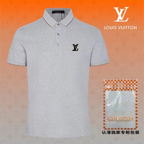 Louis Vuitton LV T-Shirts Short Sleeved For Men #1232935 $45.00 USD, Wholesale Replica Louis Vuitton LV T-Shirts