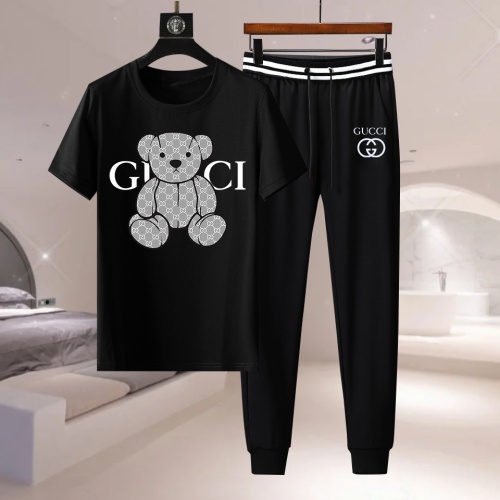 Gucci Tracksuits Short Sleeved For Men #1232941 $76.00 USD, Wholesale Replica Gucci Tracksuits