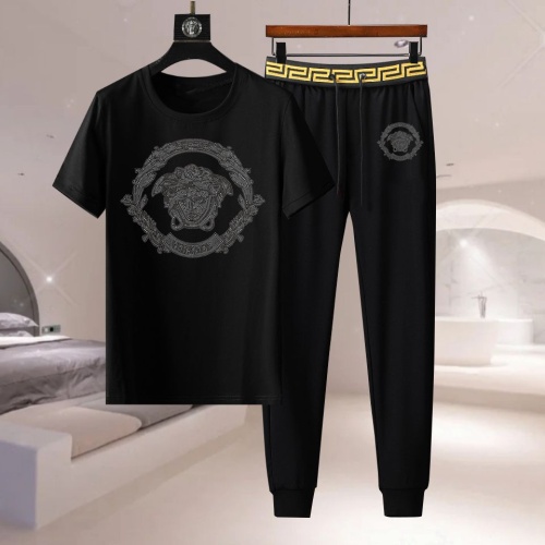 Versace Tracksuits Short Sleeved For Men #1232946 $76.00 USD, Wholesale Replica Versace Tracksuits