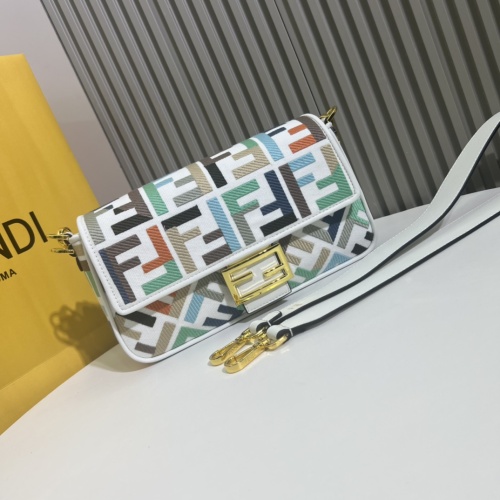 Replica Fendi AAA Quality Messenger Bags For Women #1233001 $100.00 USD for Wholesale