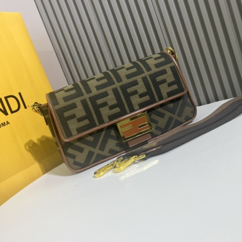 Fendi AAA Quality Messenger Bags For Women #1233018 $100.00 USD, Wholesale Replica Fendi AAA Messenger Bags