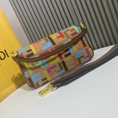 Replica Fendi AAA Quality Messenger Bags For Women #1233025 $100.00 USD for Wholesale