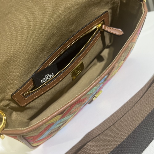 Replica Fendi AAA Quality Messenger Bags For Women #1233025 $100.00 USD for Wholesale