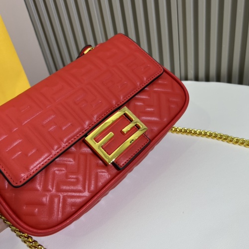 Replica Fendi AAA Quality Messenger Bags For Women #1233058 $98.00 USD for Wholesale