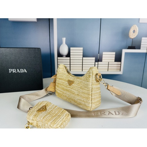 Replica Prada AAA Quality Messenger Bags For Women #1233100 $72.00 USD for Wholesale