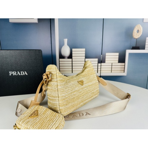 Replica Prada AAA Quality Messenger Bags For Women #1233101 $72.00 USD for Wholesale