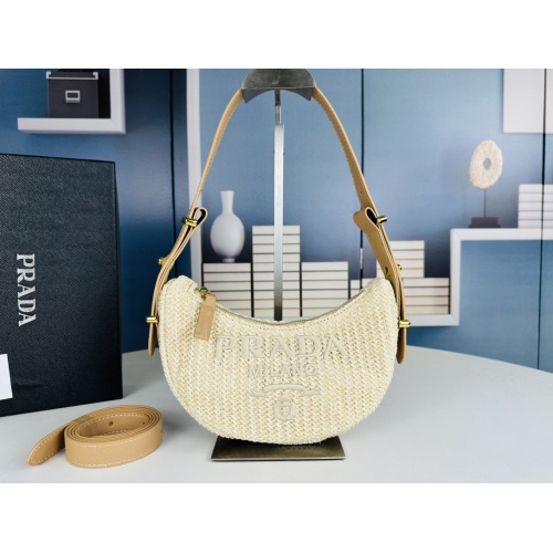 Prada AAA Quality Shoulder Bags For Women #1233106 $82.00 USD, Wholesale Replica Prada AAA Quality Shoulder Bags