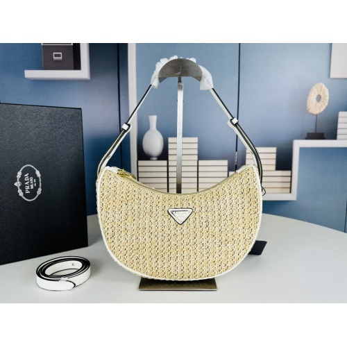 Prada AAA Quality Shoulder Bags For Women #1233111 $82.00 USD, Wholesale Replica Prada AAA Quality Shoulder Bags