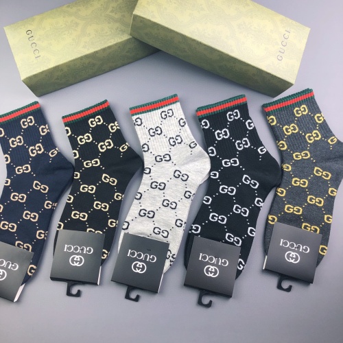 Gucci Socks #1233130 $27.00 USD, Wholesale Replica Gucci Socks