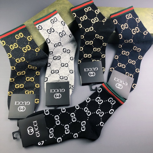 Replica Gucci Socks #1233130 $27.00 USD for Wholesale