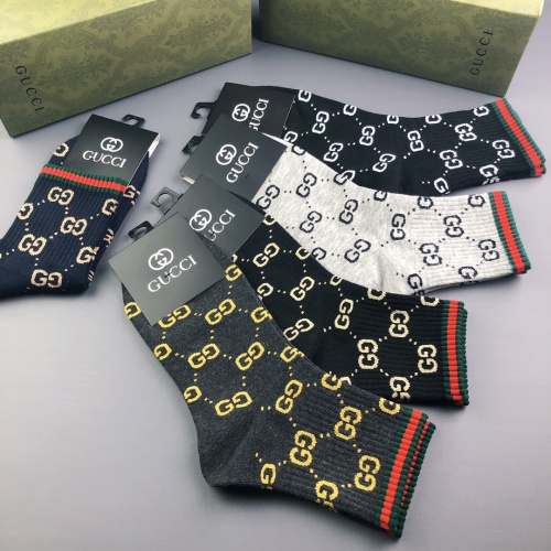 Replica Gucci Socks #1233130 $27.00 USD for Wholesale