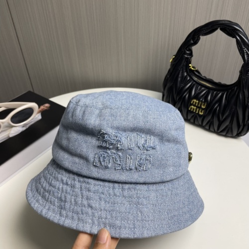 MIU MIU Caps #1233218 $29.00 USD, Wholesale Replica MIU MIU Caps