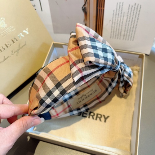 Replica Burberry Headband For Women #1233313 $27.00 USD for Wholesale