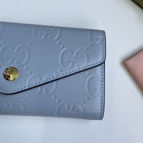 Replica Gucci Wallets #1233343 $42.00 USD for Wholesale