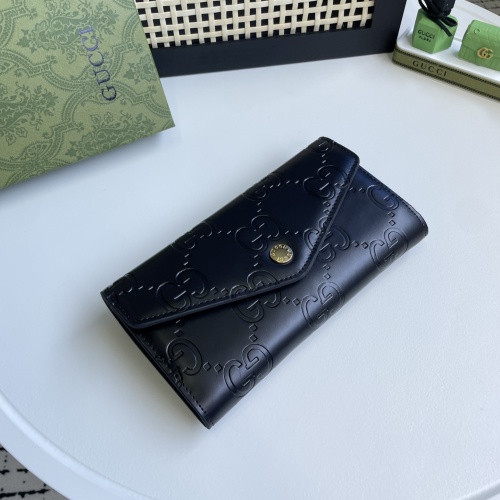 Replica Gucci Wallets #1233344 $42.00 USD for Wholesale