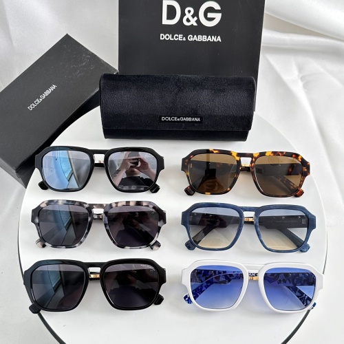 Replica Dolce & Gabbana AAA Quality Sunglasses #1233381 $60.00 USD for Wholesale