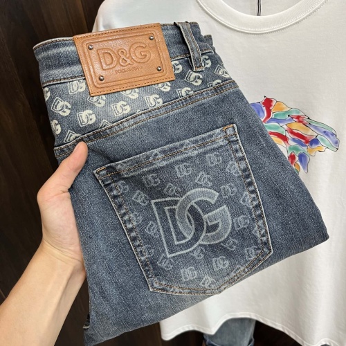 Dolce &amp; Gabbana D&amp;G Jeans For Men #1233405 $80.00 USD, Wholesale Replica Dolce &amp; Gabbana D&amp;G Jeans