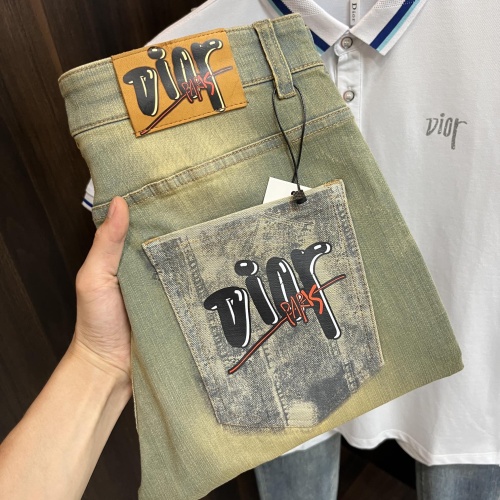 Christian Dior Jeans For Men #1233408 $80.00 USD, Wholesale Replica Christian Dior Jeans