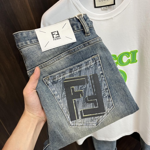 Fendi Jeans For Men #1233410 $80.00 USD, Wholesale Replica Fendi Jeans