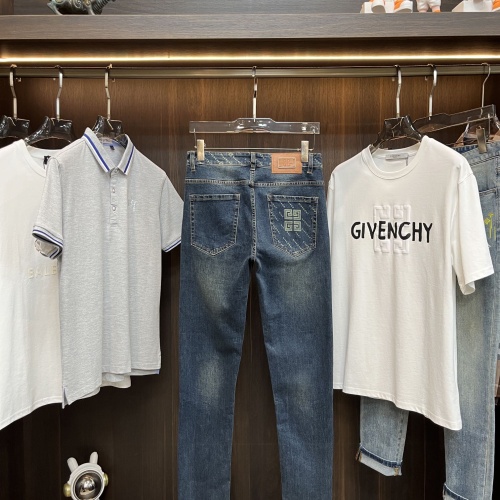 Replica Givenchy Jeans For Men #1233412 $80.00 USD for Wholesale