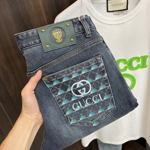 Gucci Jeans For Men #1233413 $80.00 USD, Wholesale Replica Gucci Jeans