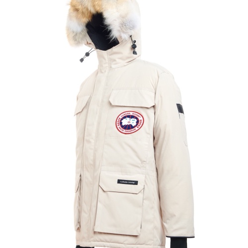 Replica Canada Goose Down Feather Coat Long Sleeved For Unisex #1233426 $160.00 USD for Wholesale