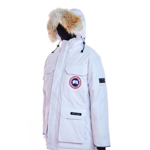 Replica Canada Goose Down Feather Coat Long Sleeved For Unisex #1233427 $160.00 USD for Wholesale