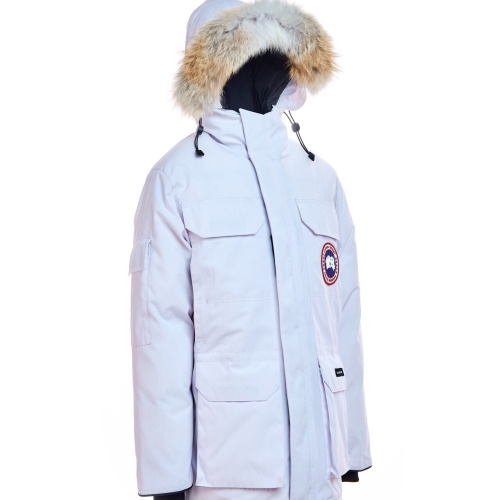 Replica Canada Goose Down Feather Coat Long Sleeved For Unisex #1233427 $160.00 USD for Wholesale