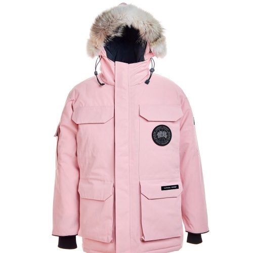 Canada Goose Down Feather Coat Long Sleeved For Unisex #1233428 $160.00 USD, Wholesale Replica Canada Goose Down Feather Coat