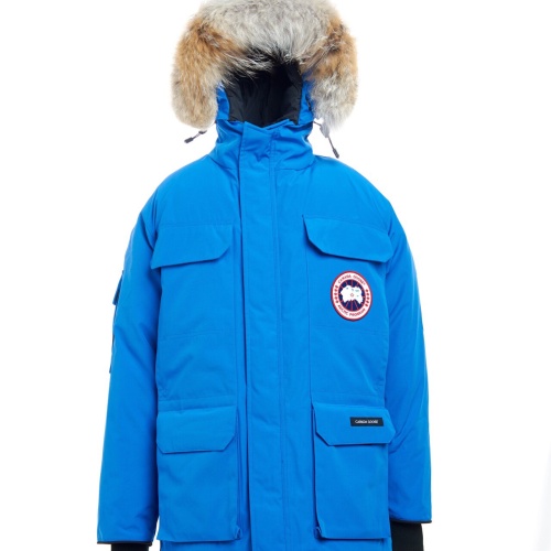 Canada Goose Down Feather Coat Long Sleeved For Unisex #1233430 $160.00 USD, Wholesale Replica Canada Goose Down Feather Coat