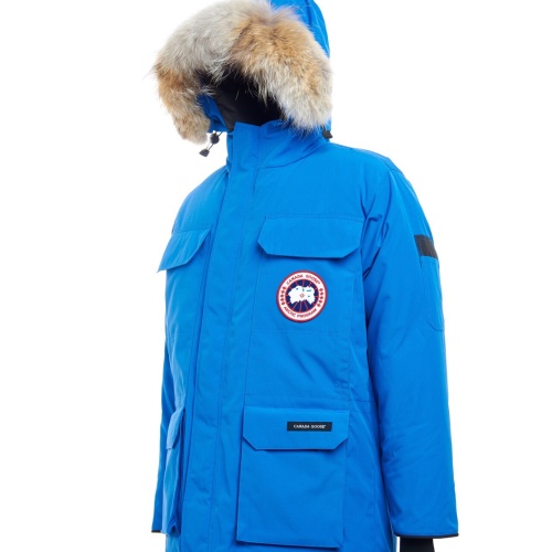 Replica Canada Goose Down Feather Coat Long Sleeved For Unisex #1233430 $160.00 USD for Wholesale