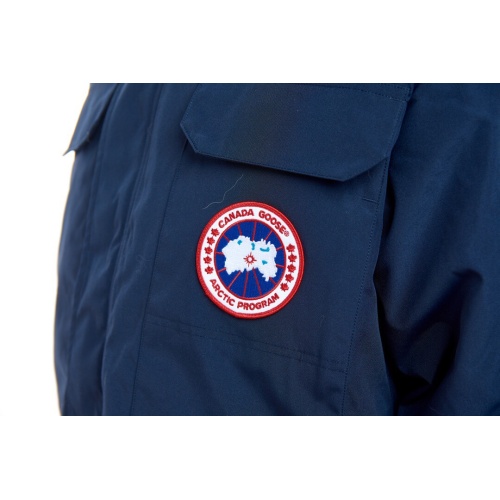 Replica Canada Goose Down Feather Coat Long Sleeved For Unisex #1233432 $160.00 USD for Wholesale