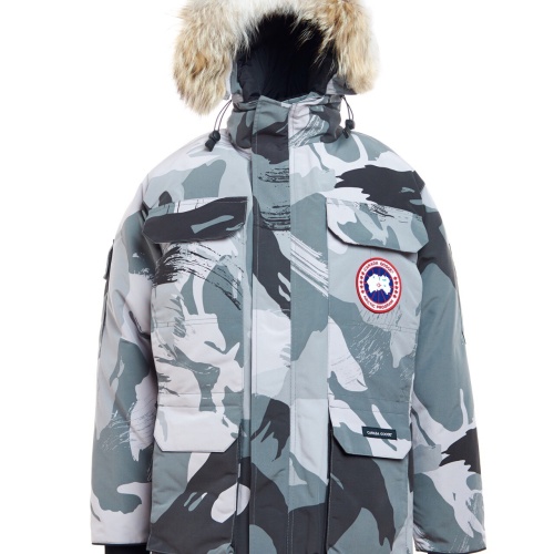 Canada Goose Down Feather Coat Long Sleeved For Unisex #1233434 $160.00 USD, Wholesale Replica Canada Goose Down Feather Coat