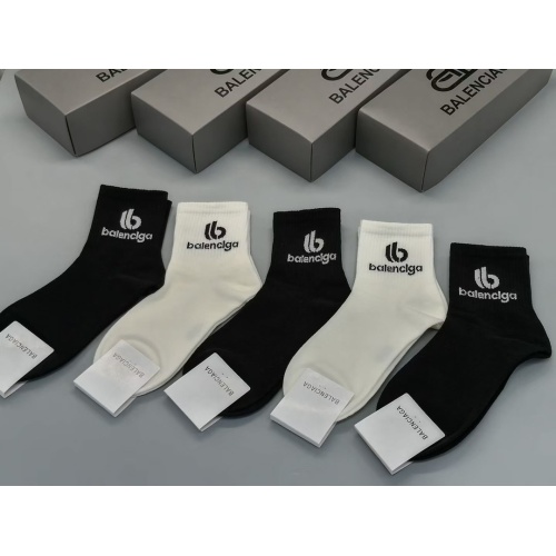 Balenciaga Socks #1233451 $27.00 USD, Wholesale Replica Balenciaga Socks