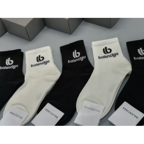 Replica Balenciaga Socks #1233451 $27.00 USD for Wholesale