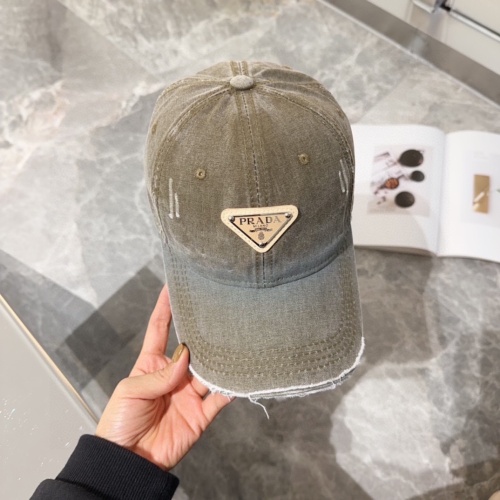 Prada Caps #1233467 $25.00 USD, Wholesale Replica Prada Caps