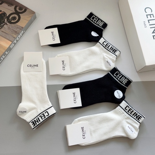 Replica Celine Socks #1233482 $27.00 USD for Wholesale